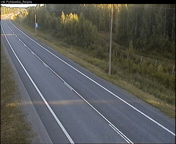 Weather Camera Image Road 6 Joensuu, Reijola, Joensuu, Pohjois-Karjala