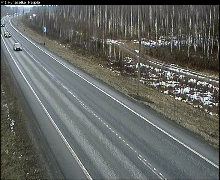 Weather Camera Image Road 6 Joensuu, Reijola, Joensuu, Pohjois-Karjala