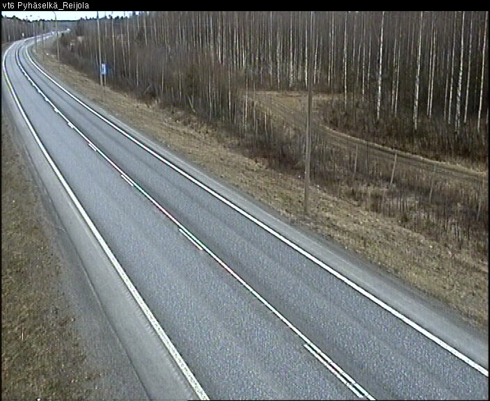 Weather Camera Image Väg 6 Joensuu, Reijola, Joensuu, Pohjois-Karjala
