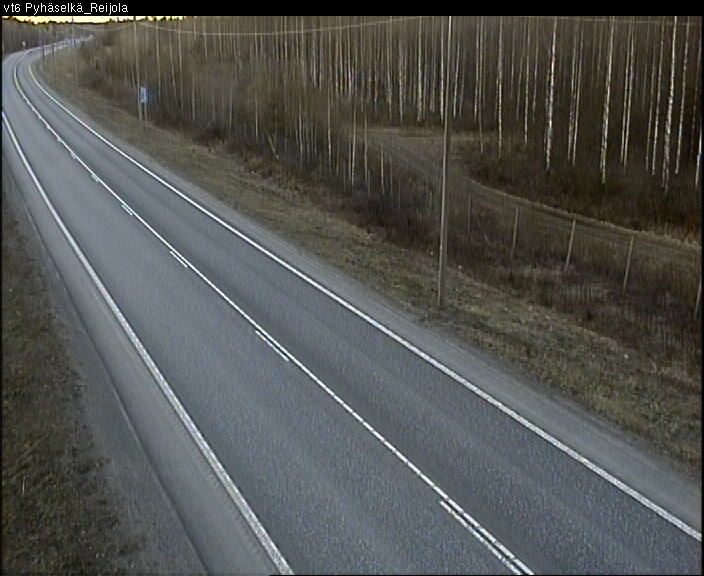 Weather Camera Image Väg 6 Joensuu, Reijola, Joensuu, Pohjois-Karjala