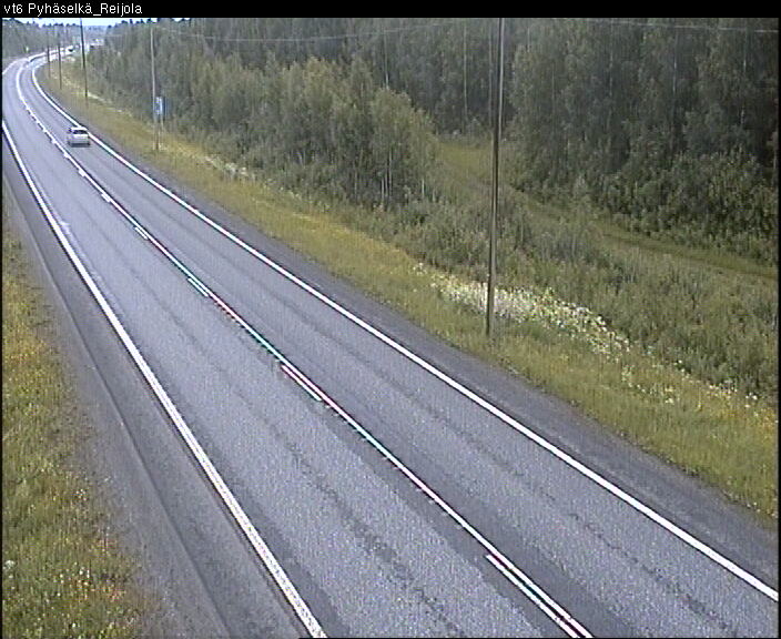 Weather Camera Image Road 6 Joensuu, Reijola, Joensuu, Pohjois-Karjala