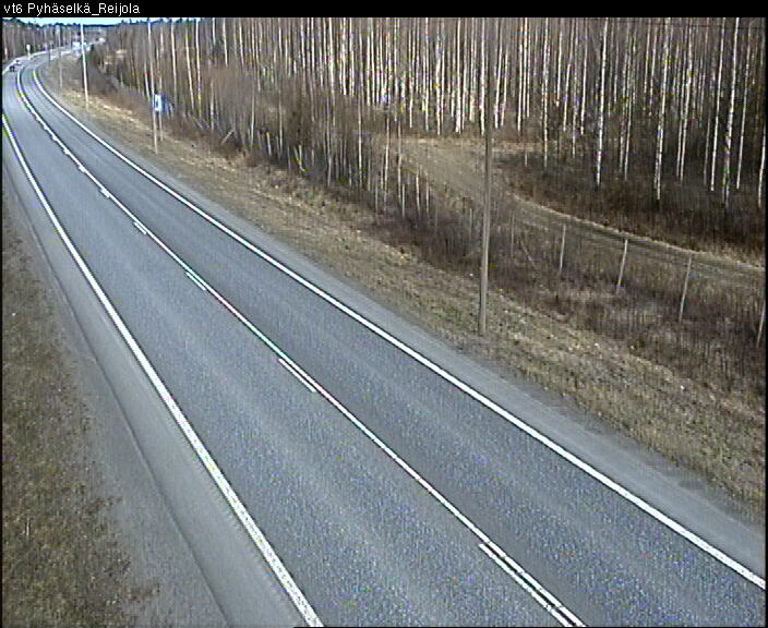 Weather Camera Image Väg 6 Joensuu, Reijola, Joensuu, Pohjois-Karjala