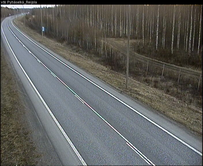 Weather Camera Image Road 6 Joensuu, Reijola, Joensuu, Pohjois-Karjala
