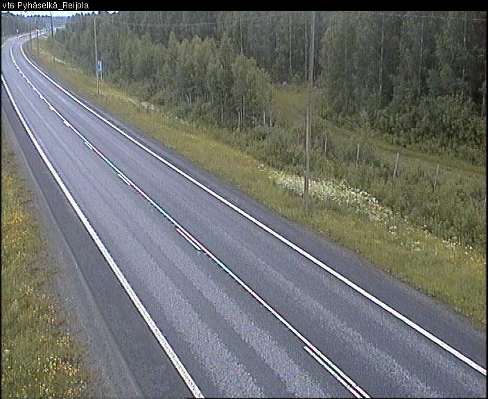 Weather Camera Image Road 6 Joensuu, Reijola, Joensuu, Pohjois-Karjala