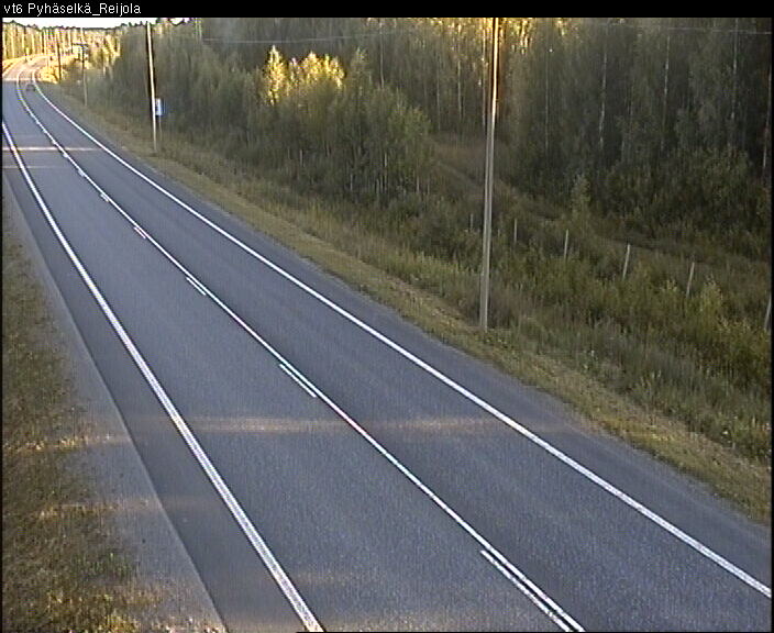 Weather Camera Image Road 6 Joensuu, Reijola, Joensuu, Pohjois-Karjala