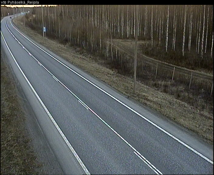 Weather Camera Image Road 6 Joensuu, Reijola, Joensuu, Pohjois-Karjala