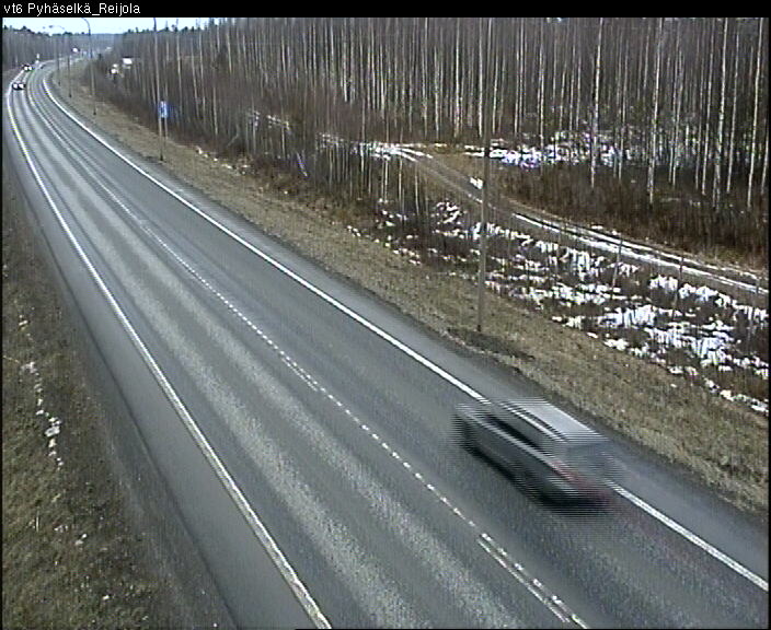 Weather Camera Image Road 6 Joensuu, Reijola, Joensuu, Pohjois-Karjala