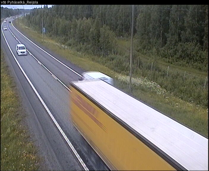 Weather Camera Image Road 6 Joensuu, Reijola, Joensuu, Pohjois-Karjala
