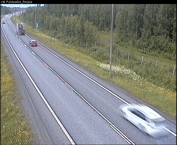 Weather Camera Image Väg 6 Joensuu, Reijola, Joensuu, Pohjois-Karjala