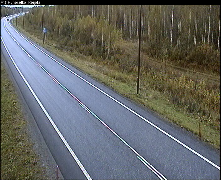 Weather Camera Image Road 6 Joensuu, Reijola, Joensuu, Pohjois-Karjala