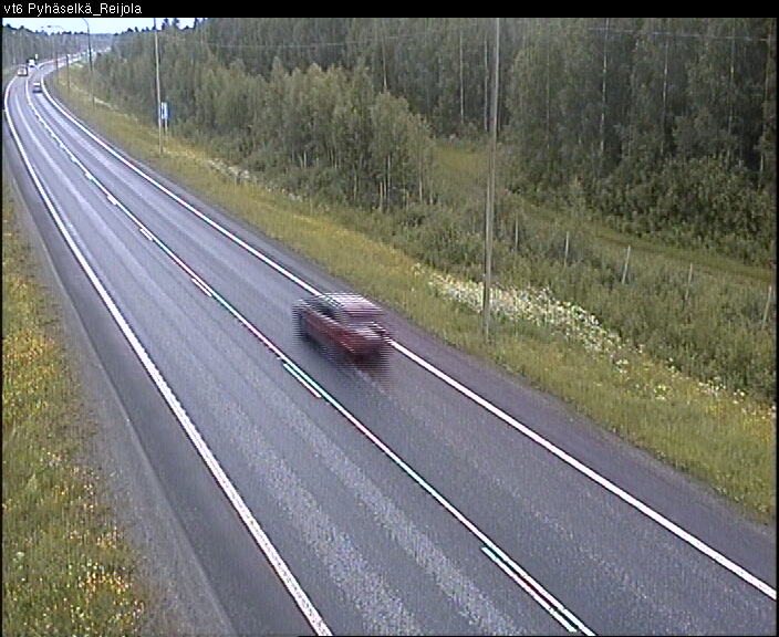 Weather Camera Image Road 6 Joensuu, Reijola, Joensuu, Pohjois-Karjala