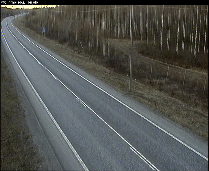 Weather Camera Image Väg 6 Joensuu, Reijola, Joensuu, Pohjois-Karjala