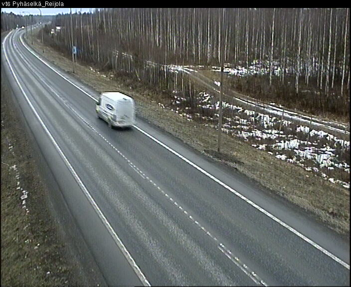 Weather Camera Image Road 6 Joensuu, Reijola, Joensuu, Pohjois-Karjala