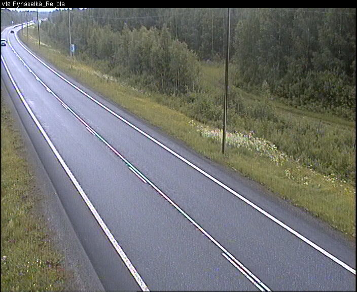 Weather Camera Image Road 6 Joensuu, Reijola, Joensuu, Pohjois-Karjala