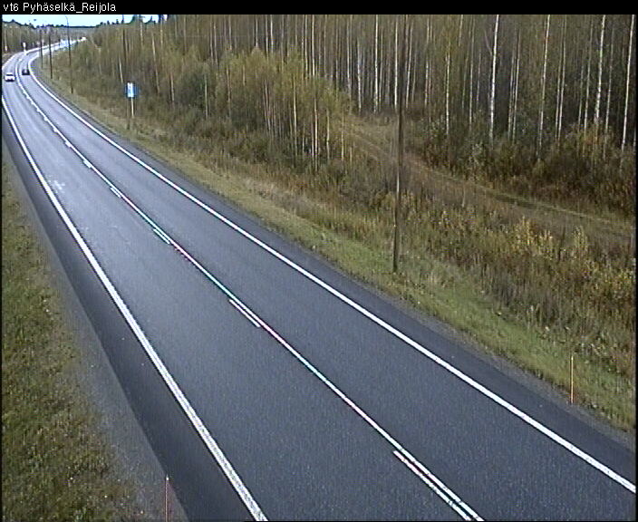 Weather Camera Image Road 6 Joensuu, Reijola, Joensuu, Pohjois-Karjala