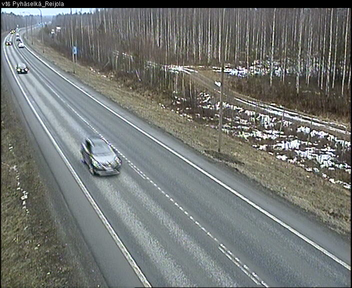 Weather Camera Image Road 6 Joensuu, Reijola, Joensuu, Pohjois-Karjala