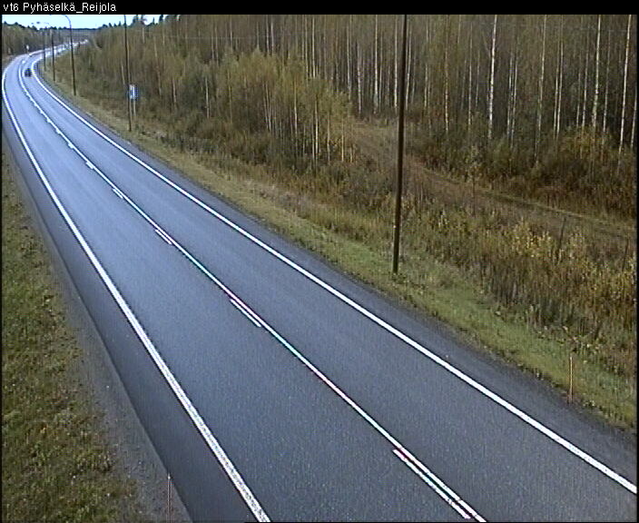 Weather Camera Image Road 6 Joensuu, Reijola, Joensuu, Pohjois-Karjala
