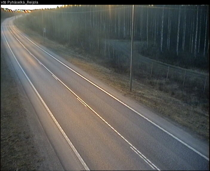 Weather Camera Image Väg 6 Joensuu, Reijola, Joensuu, Pohjois-Karjala