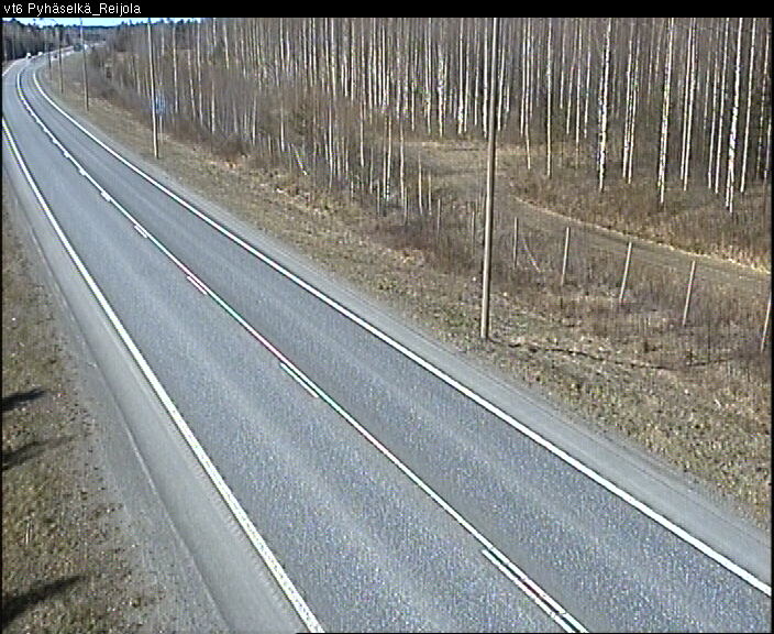 Weather Camera Image Väg 6 Joensuu, Reijola, Joensuu, Pohjois-Karjala