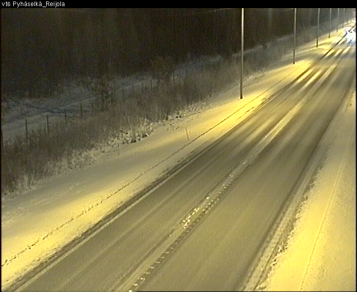 Weather Camera Image Road 6 Joensuu, Reijola, Joensuu, Pohjois-Karjala
