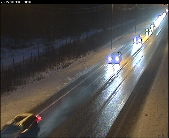 Weather Camera Image Road 6 Joensuu, Reijola, Joensuu, Pohjois-Karjala