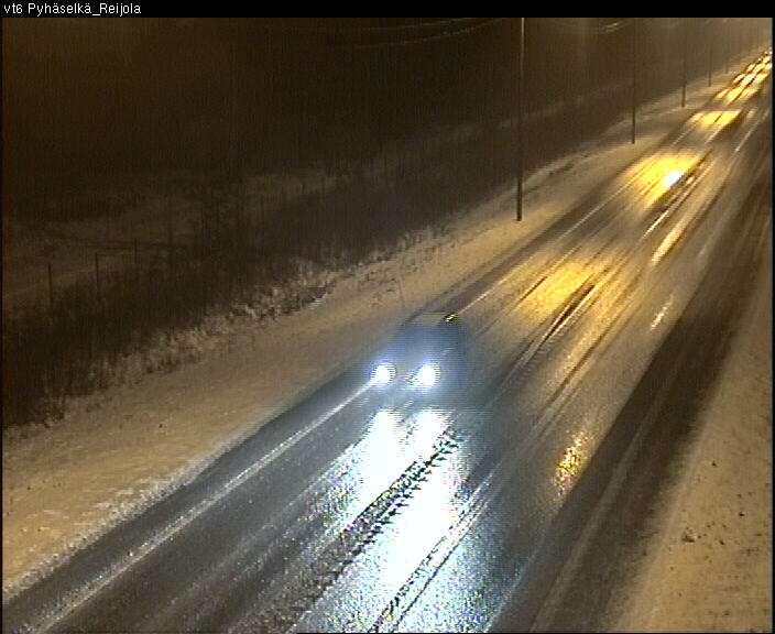 Weather Camera Image Road 6 Joensuu, Reijola, Joensuu, Pohjois-Karjala