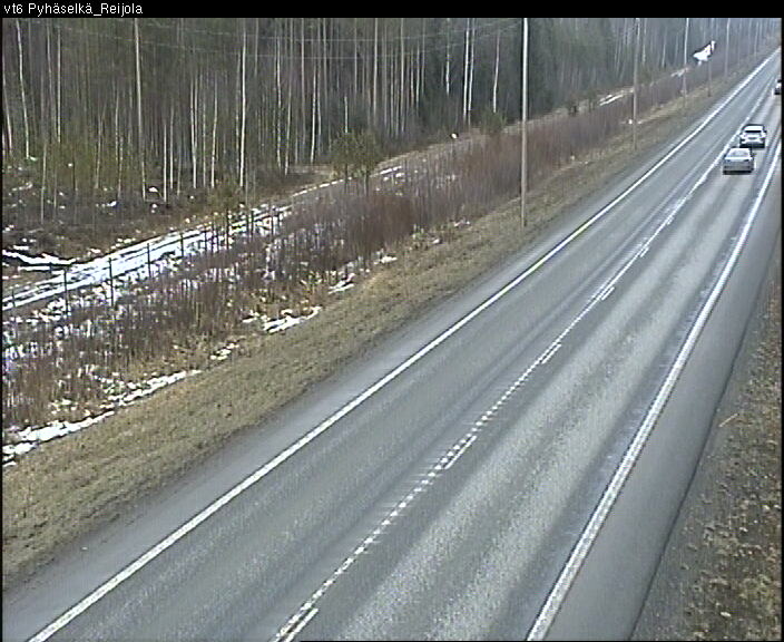 Weather Camera Image Väg 6 Joensuu, Reijola, Joensuu, Pohjois-Karjala