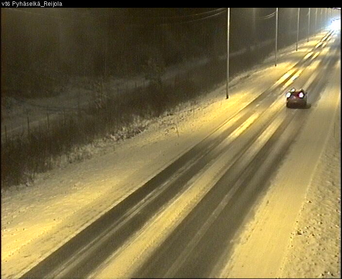 Weather Camera Image Road 6 Joensuu, Reijola, Joensuu, Pohjois-Karjala