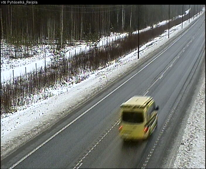 Weather Camera Image Väg 6 Joensuu, Reijola, Joensuu, Pohjois-Karjala