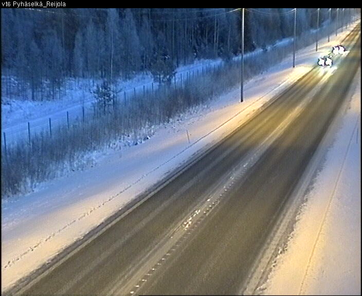 Weather Camera Image Väg 6 Joensuu, Reijola, Joensuu, Pohjois-Karjala