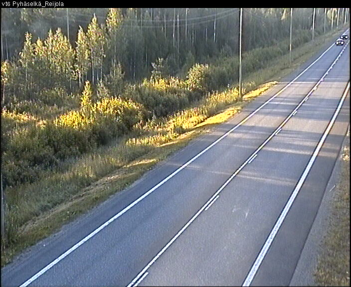 Weather Camera Image Road 6 Joensuu, Reijola, Joensuu, Pohjois-Karjala