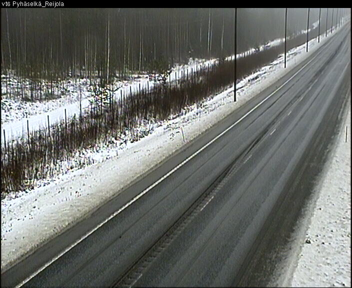 Weather Camera Image Road 6 Joensuu, Reijola, Joensuu, Pohjois-Karjala