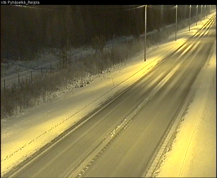 Weather Camera Image Road 6 Joensuu, Reijola, Joensuu, Pohjois-Karjala