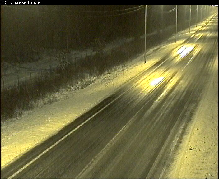 Weather Camera Image Road 6 Joensuu, Reijola, Joensuu, Pohjois-Karjala