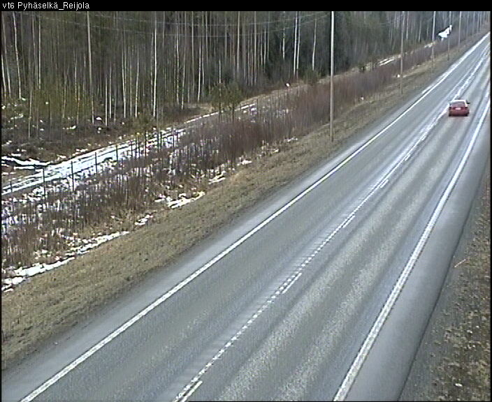 Weather Camera Image Väg 6 Joensuu, Reijola, Joensuu, Pohjois-Karjala