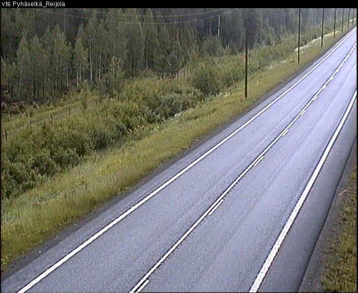 Weather Camera Image Road 6 Joensuu, Reijola, Joensuu, Pohjois-Karjala