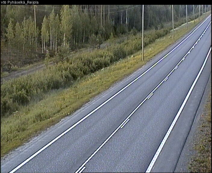 Weather Camera Image Road 6 Joensuu, Reijola, Joensuu, Pohjois-Karjala