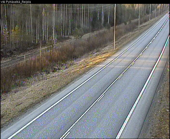 Weather Camera Image Väg 6 Joensuu, Reijola, Joensuu, Pohjois-Karjala