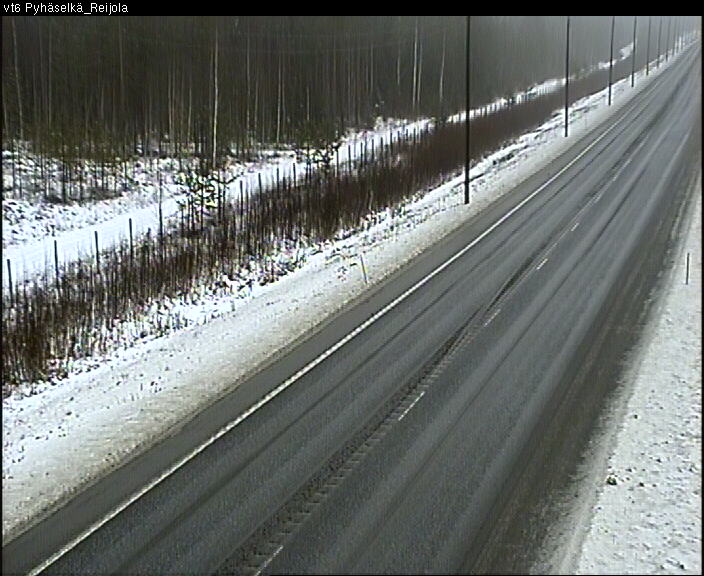 Weather Camera Image Road 6 Joensuu, Reijola, Joensuu, Pohjois-Karjala