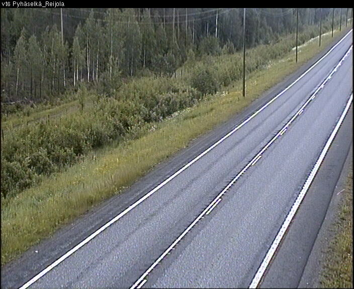 Weather Camera Image Road 6 Joensuu, Reijola, Joensuu, Pohjois-Karjala