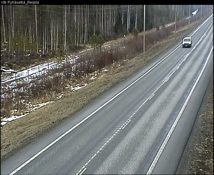 Weather Camera Image Väg 6 Joensuu, Reijola, Joensuu, Pohjois-Karjala