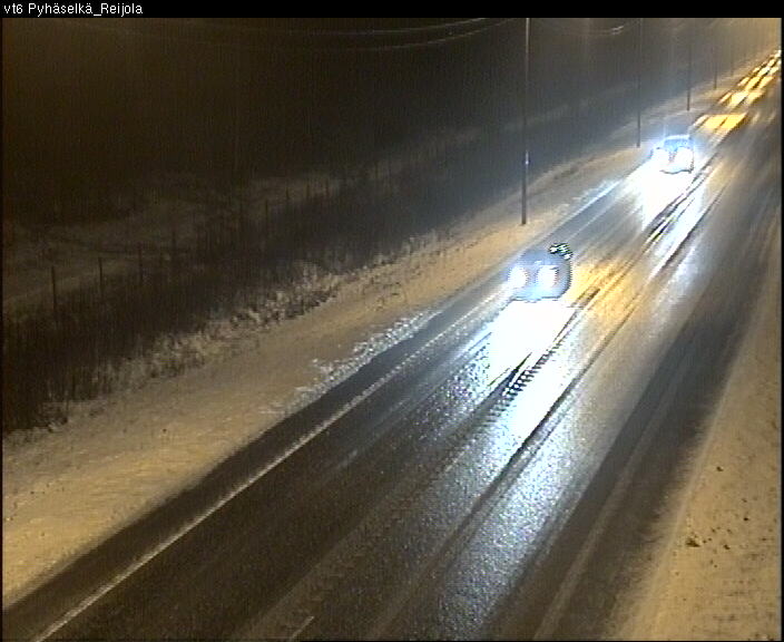Weather Camera Image Road 6 Joensuu, Reijola, Joensuu, Pohjois-Karjala