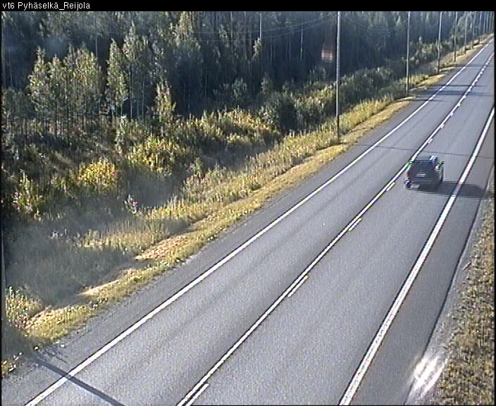 Weather Camera Image Road 6 Joensuu, Reijola, Joensuu, Pohjois-Karjala