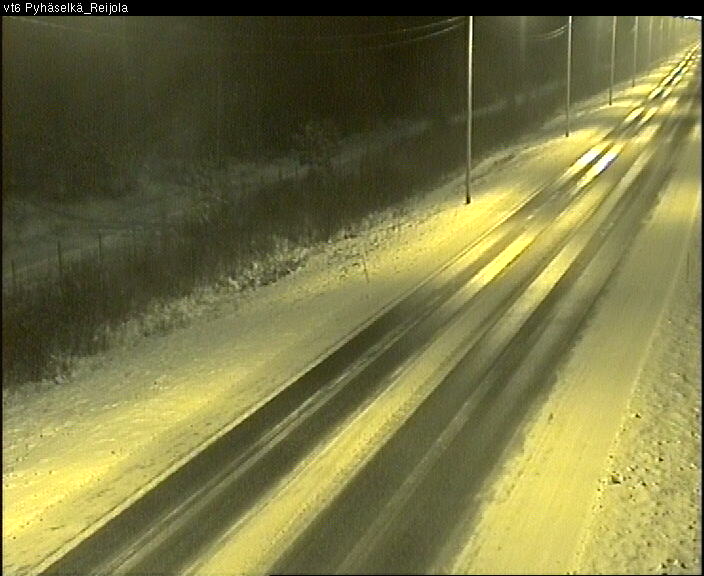 Weather Camera Image Road 6 Joensuu, Reijola, Joensuu, Pohjois-Karjala