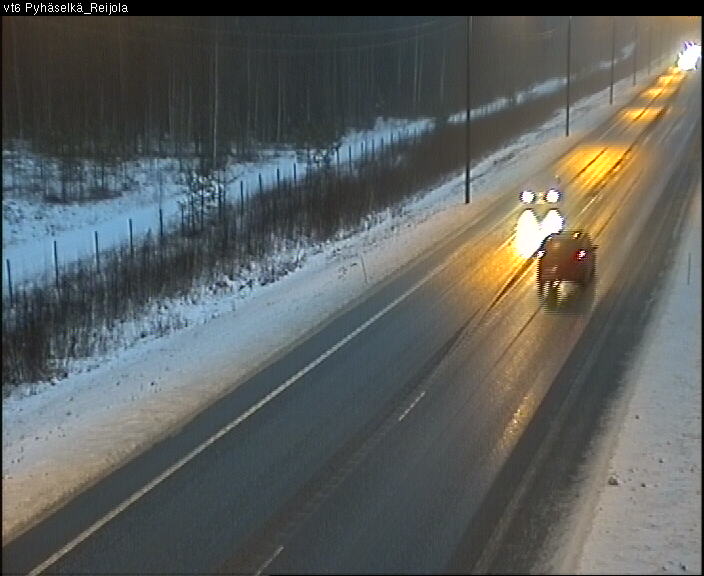 Weather Camera Image Road 6 Joensuu, Reijola, Joensuu, Pohjois-Karjala