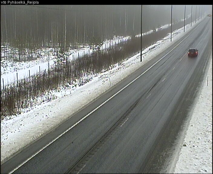 Weather Camera Image Road 6 Joensuu, Reijola, Joensuu, Pohjois-Karjala