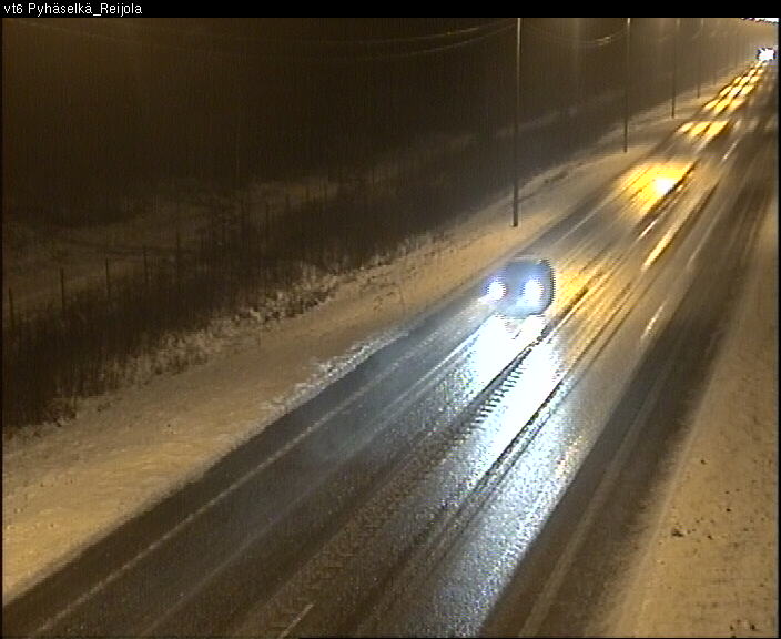 Weather Camera Image Road 6 Joensuu, Reijola, Joensuu, Pohjois-Karjala