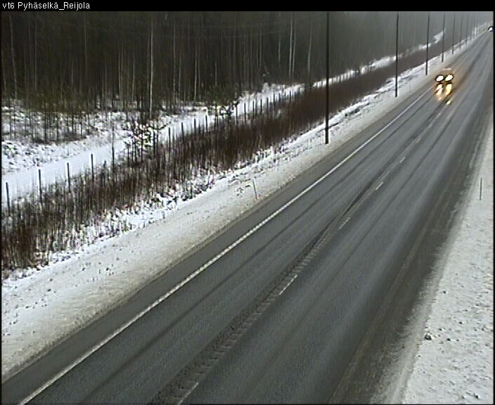 Weather Camera Image Road 6 Joensuu, Reijola, Joensuu, Pohjois-Karjala