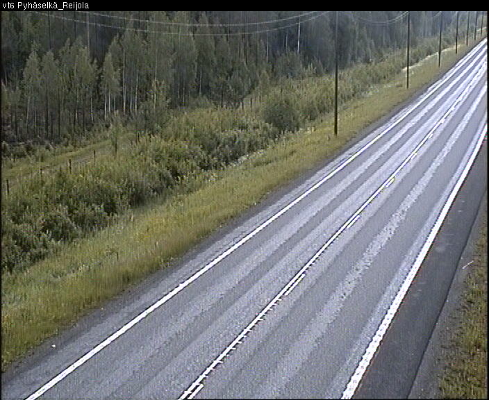 Weather Camera Image Väg 6 Joensuu, Reijola, Joensuu, Pohjois-Karjala