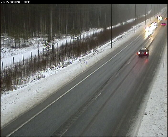 Weather Camera Image Road 6 Joensuu, Reijola, Joensuu, Pohjois-Karjala